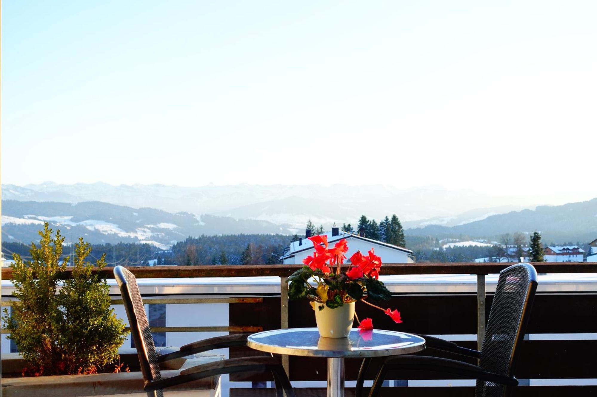 Relax-Red Mit Pool Und Sauna Scheidegg Dış mekan fotoğraf
